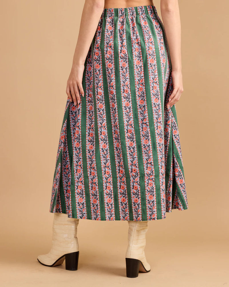 Marisol Skirt in Floral Manor