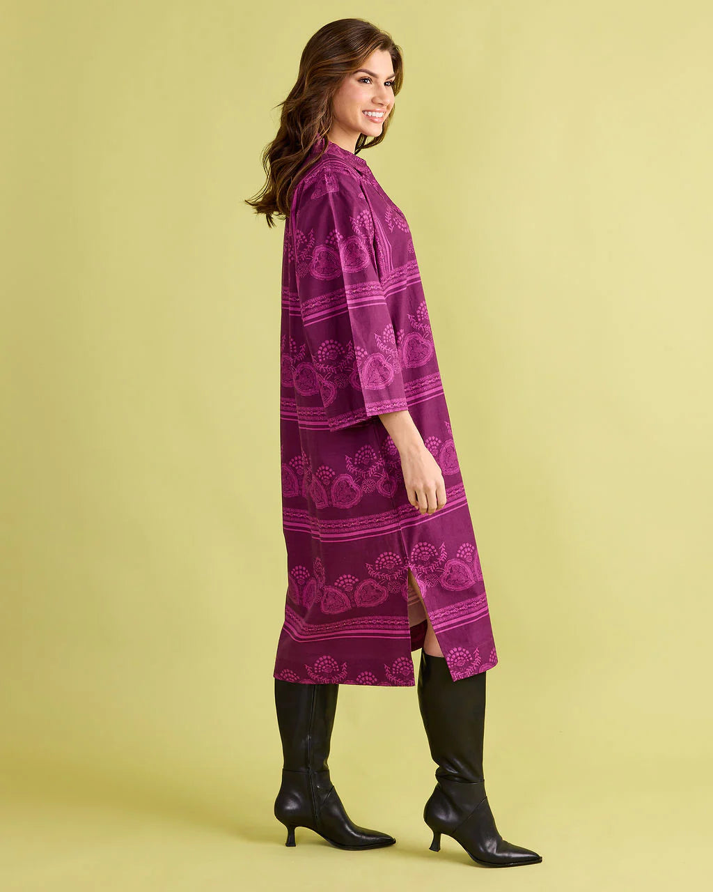 Jessie Dress in Garden Motif