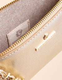 Sinclair Wristlet Matte Gold