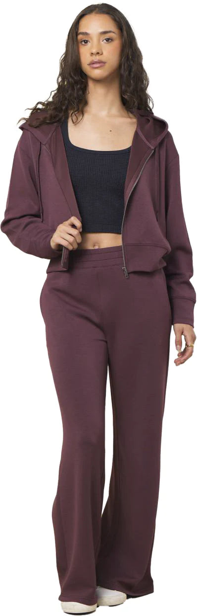 Merlot Truffle Zip Up Hoodie
