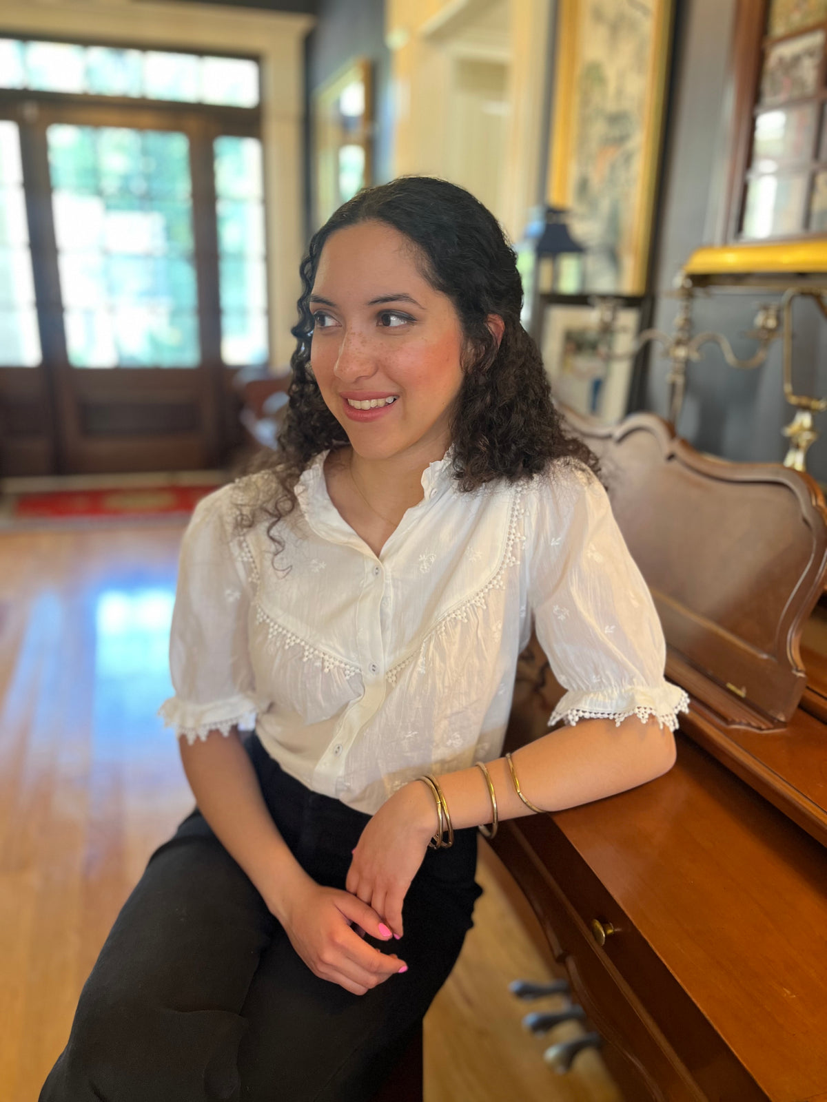 Osaka Lace Blouse