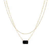 Demi Black Diamond Necklace