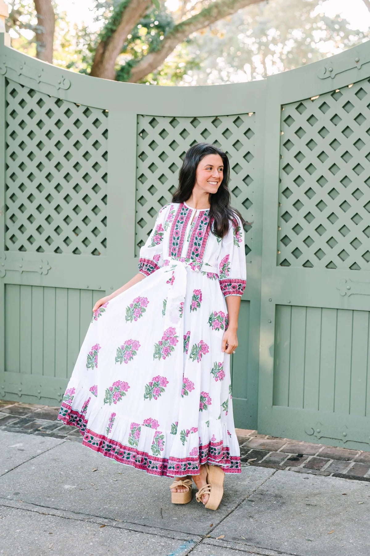 Laurel Maxi in Pink Hydrangea