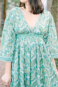 Casita Dress in Misty Garden