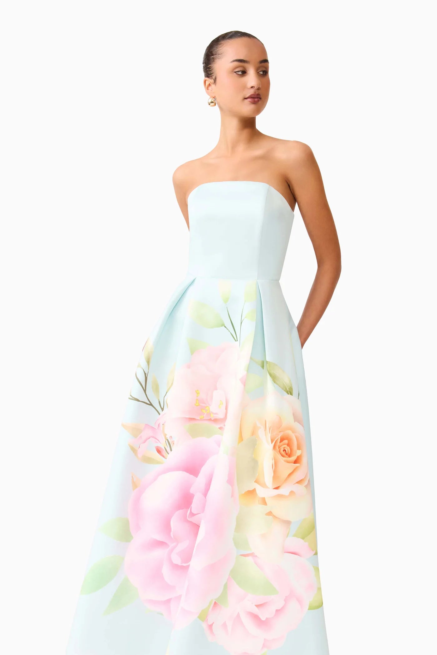 Harper Strapless Gown