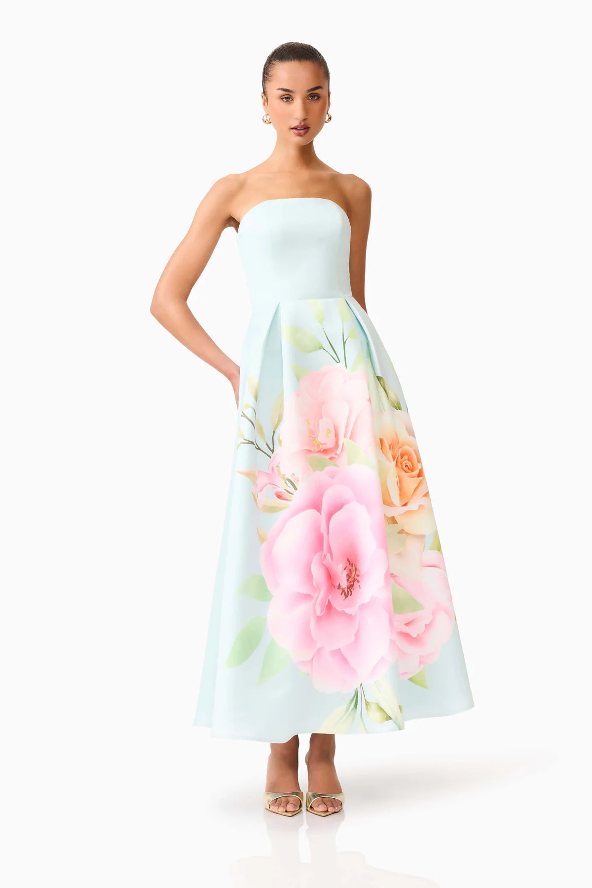 Harper Strapless Gown