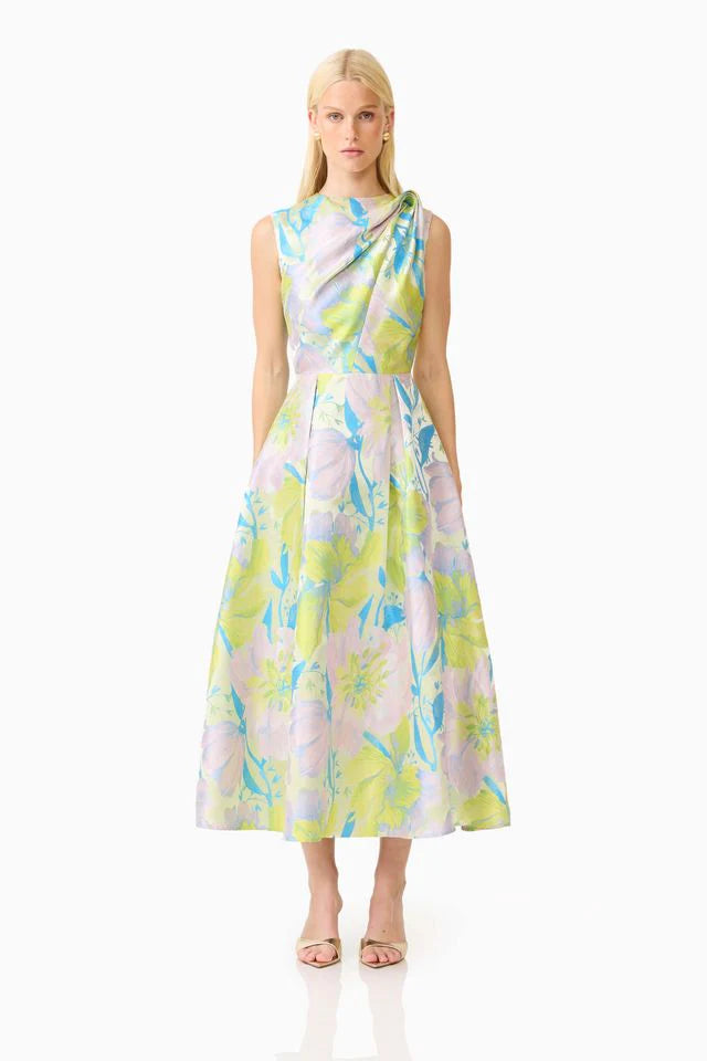 Rhea A-Line Midi Dress