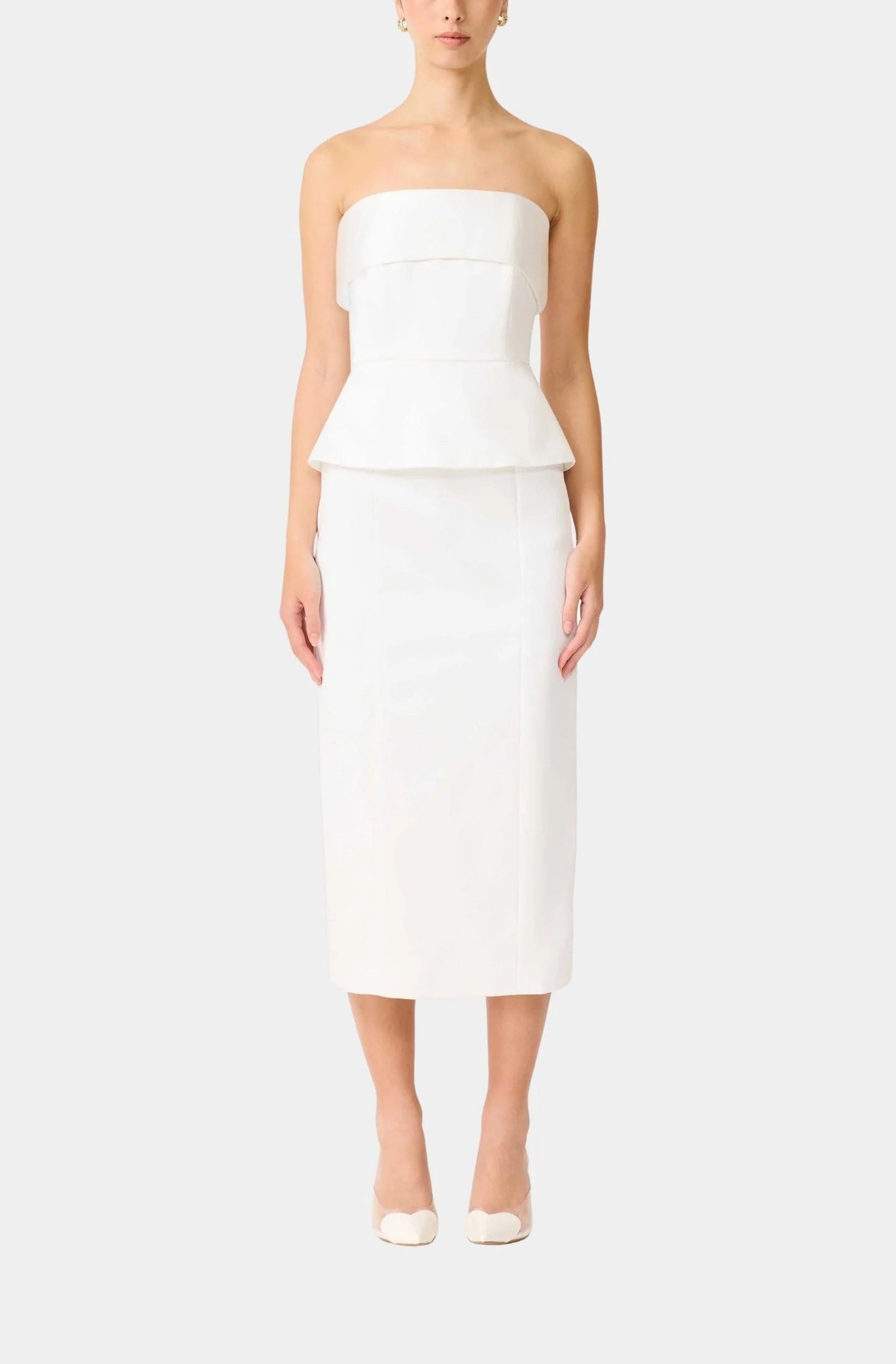 Sydney Strapless Midi Dress – Betty & Jane Boutique