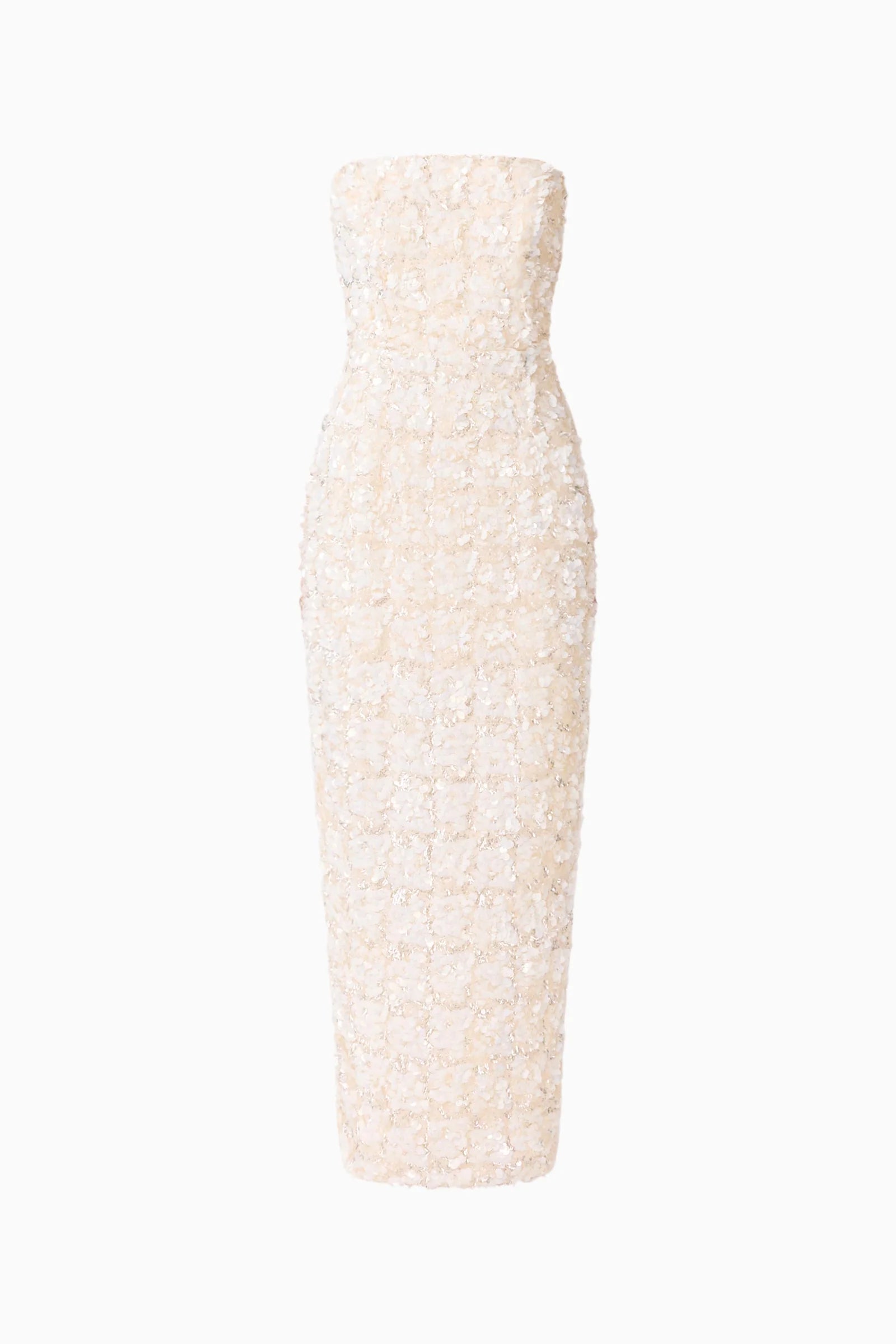 Silvana Column Gown | Cream