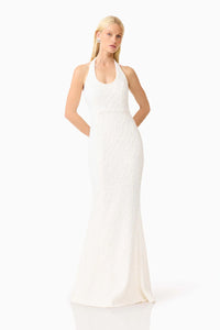 Alexandra Halter Neck Gown