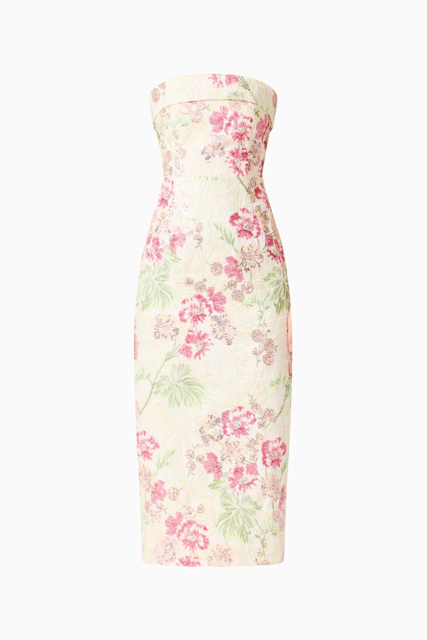 Greta Embroidered Midi Dress