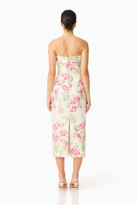 Greta Embroidered Midi Dress
