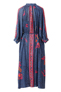 Elina Midi Dress | Navy