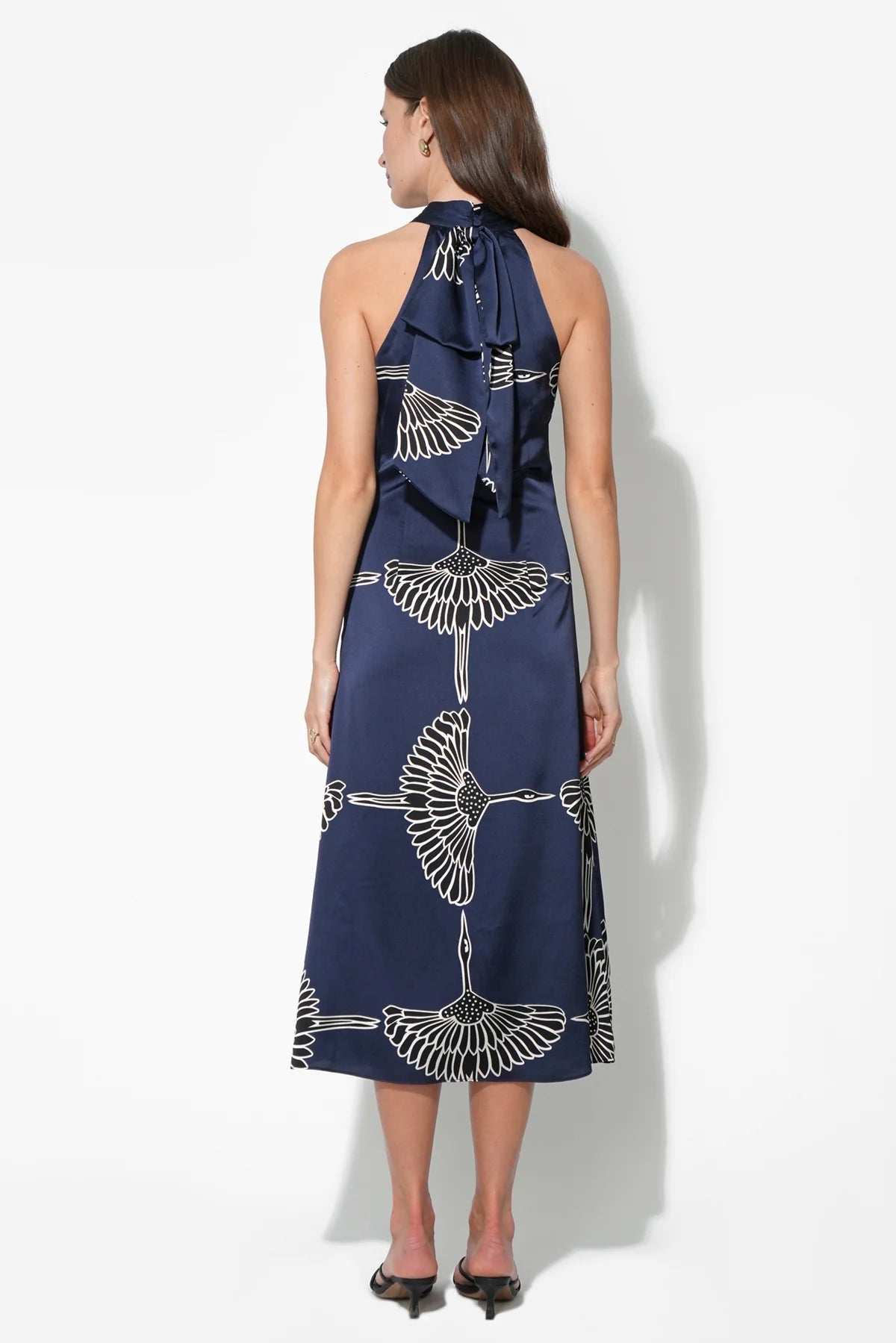 Cecelia Halter Ribbon Dress