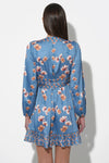 Jody Ruffled Wrap Mini Dress