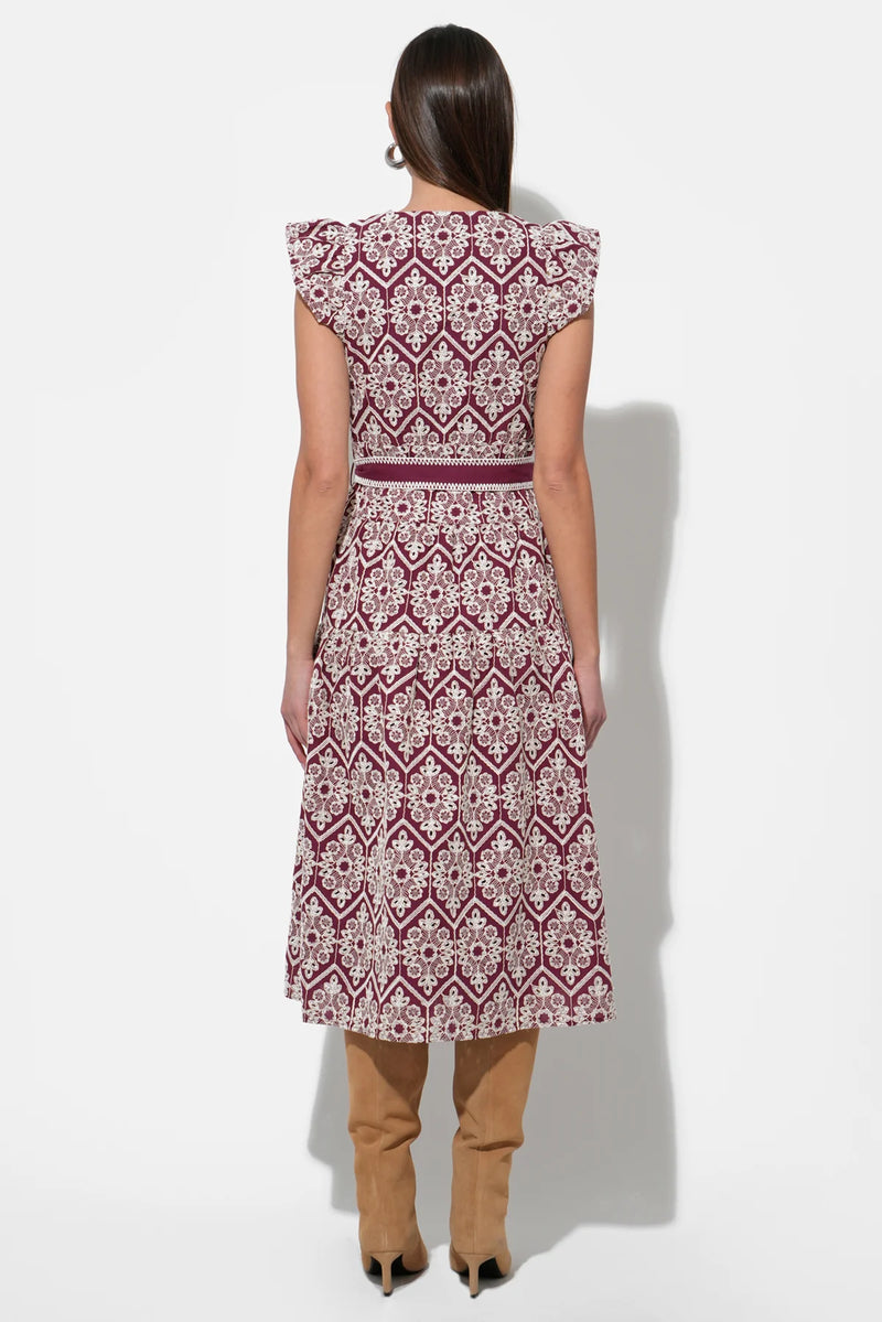 Aneli Embroidered Dress
