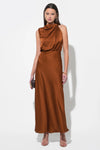 Kate Cowl Drape Maxi Dress