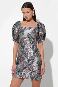 Astoria Jacquard Mini Dress