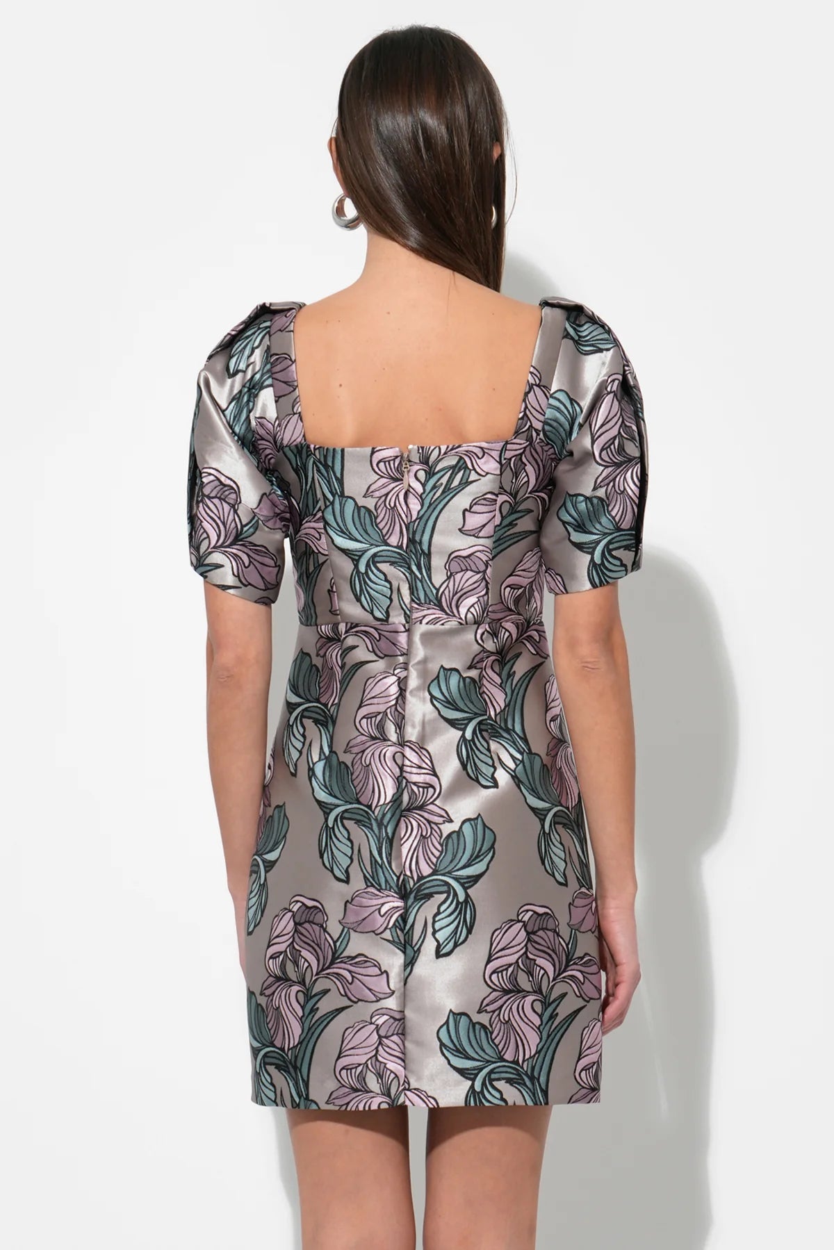 Astoria Jacquard Mini Dress