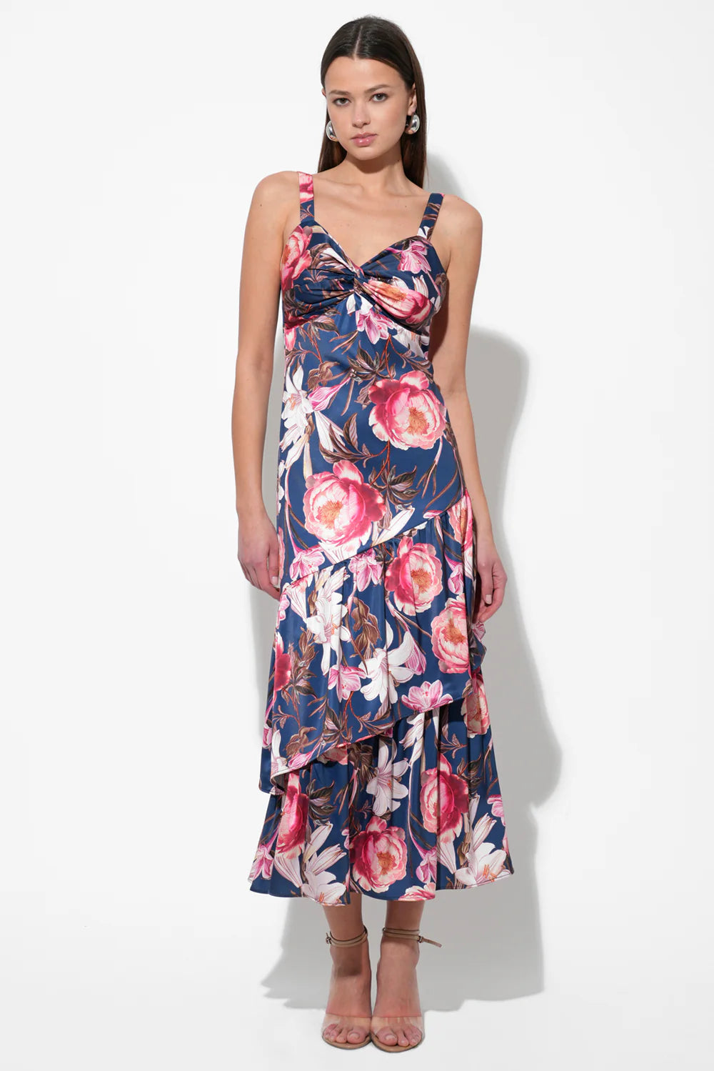 dione midi dress Baltic Born Womens Dione Midi Dress | Blue