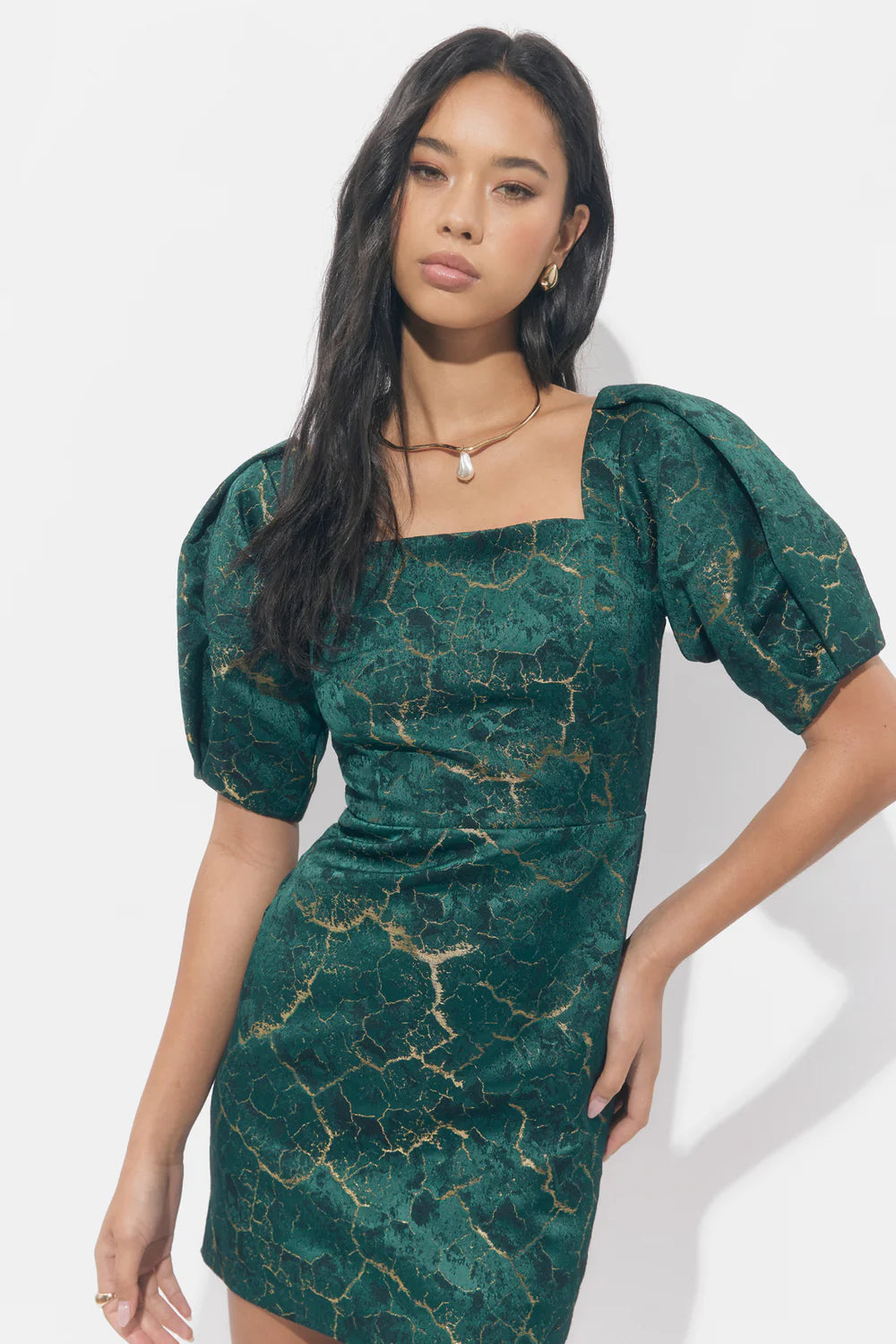 Zea Burnout Mini Dress