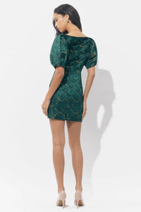 Zea Burnout Mini Dress