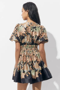Koi Border Mini Dress