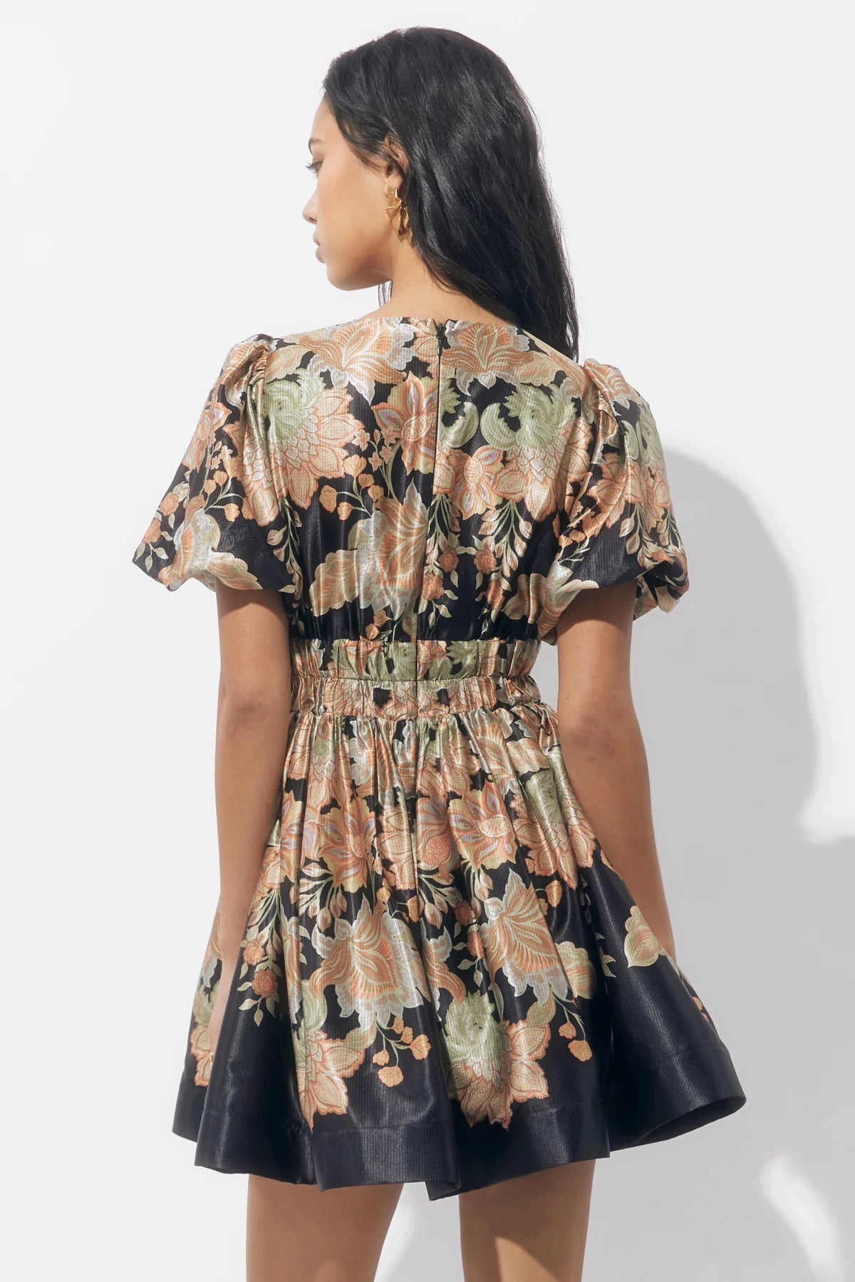 Koi Border Mini Dress