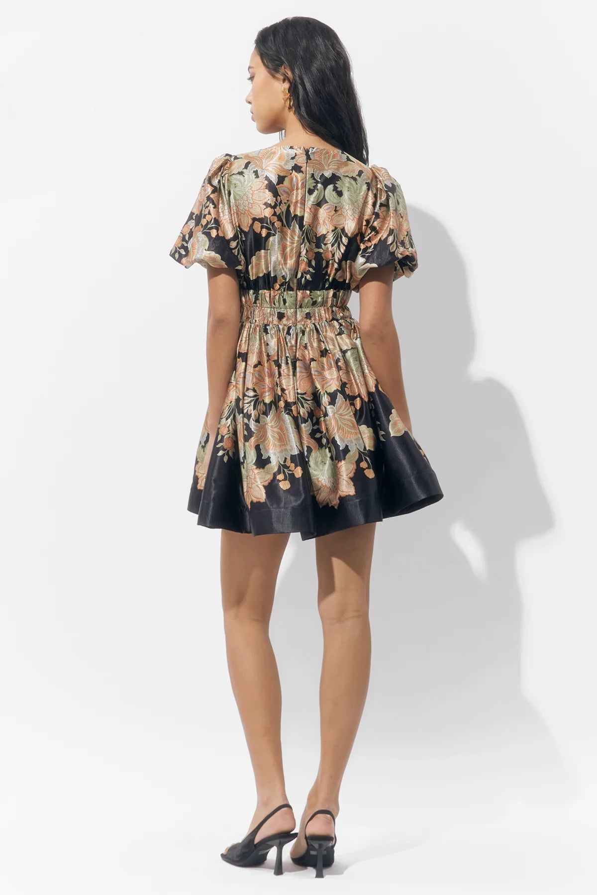 Koi Border Mini Dress