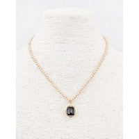 Fad Black Diamond Necklace