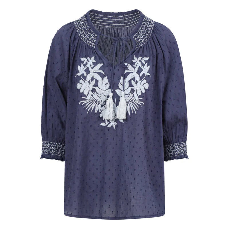 Victoria Embroidered Blouse