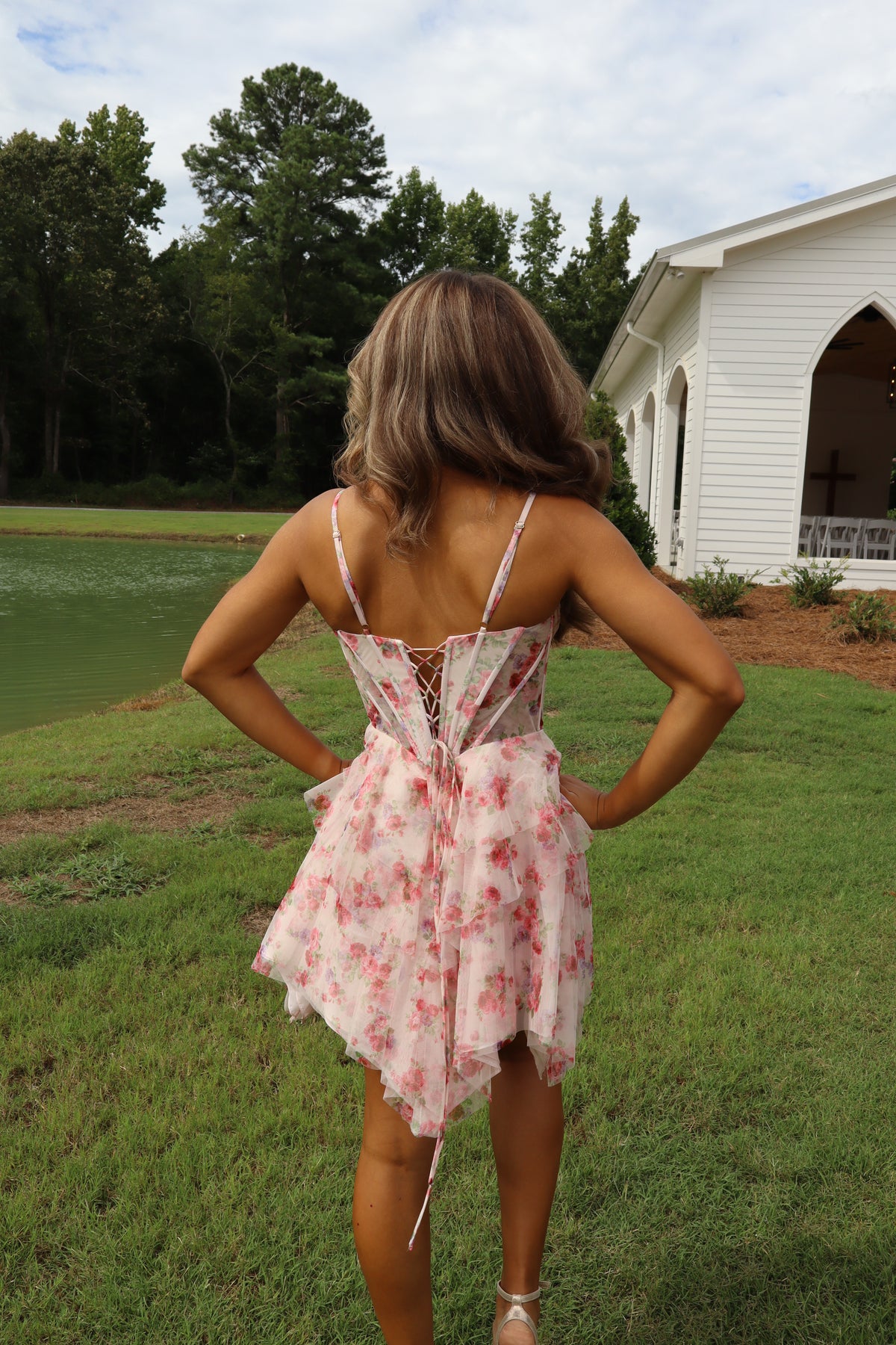Manila High-Low Dress | AP-30056