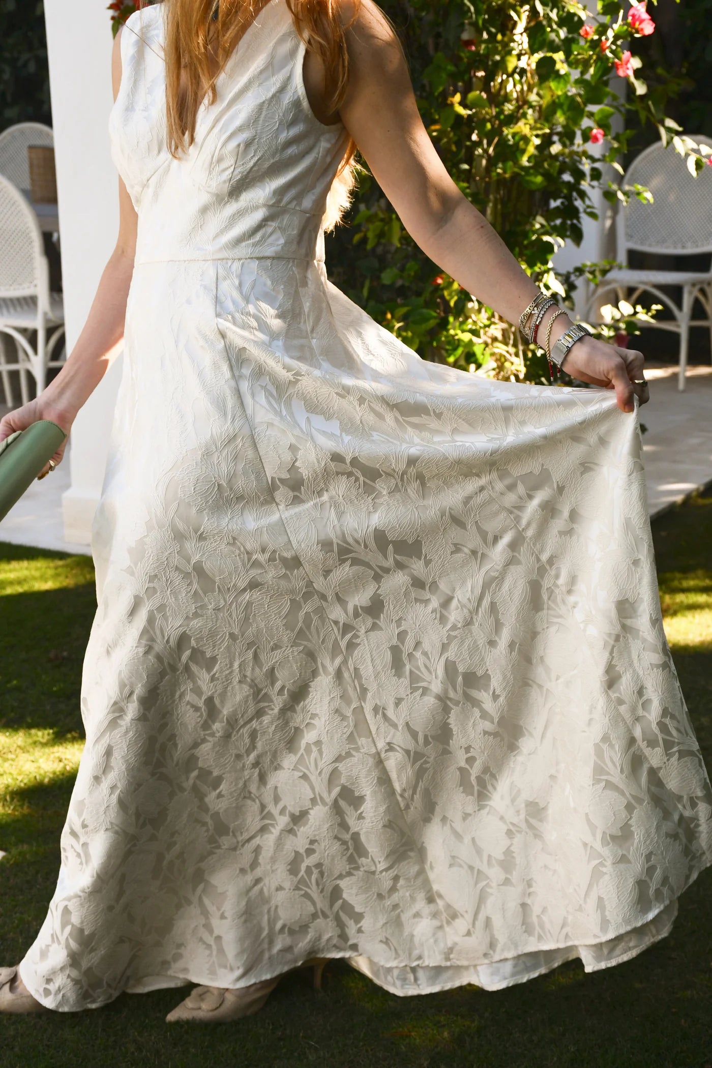 Martha Gown in Ivory Garden