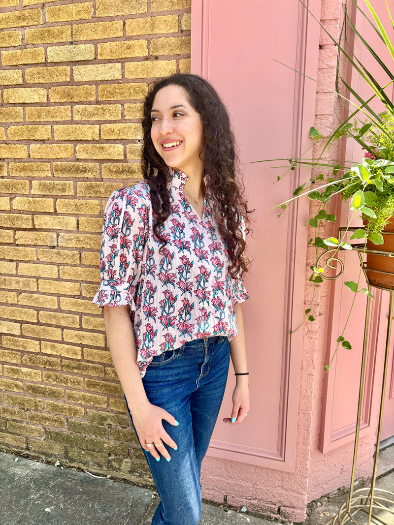 Becca Floral Blouse