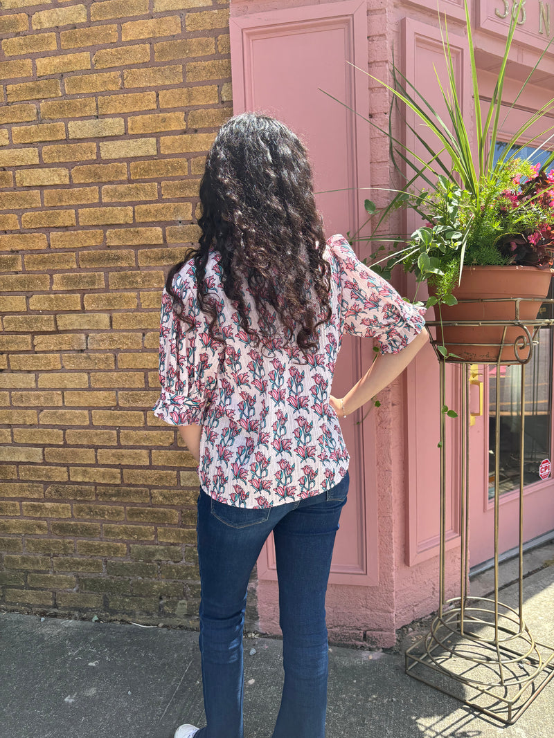 Becca Floral Blouse