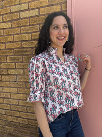 Becca Floral Blouse