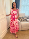Elsie Neon Florals Dress