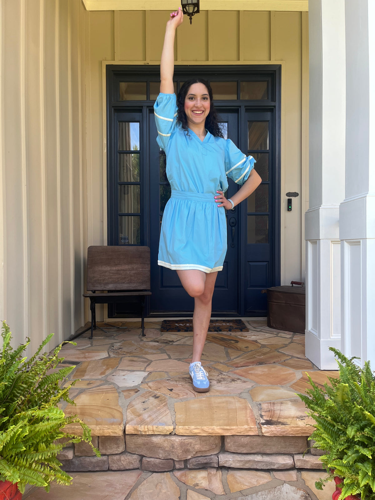 Lily Carolina Blue Skirt