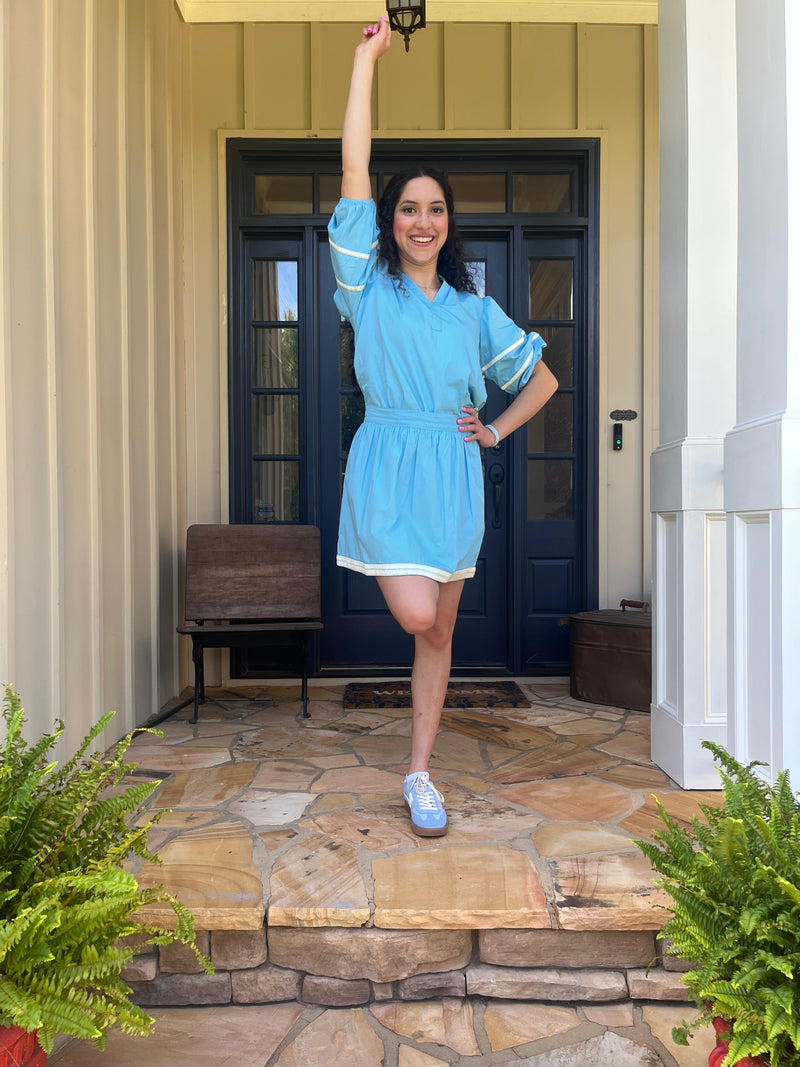 Lily Carolina Blue Skirt