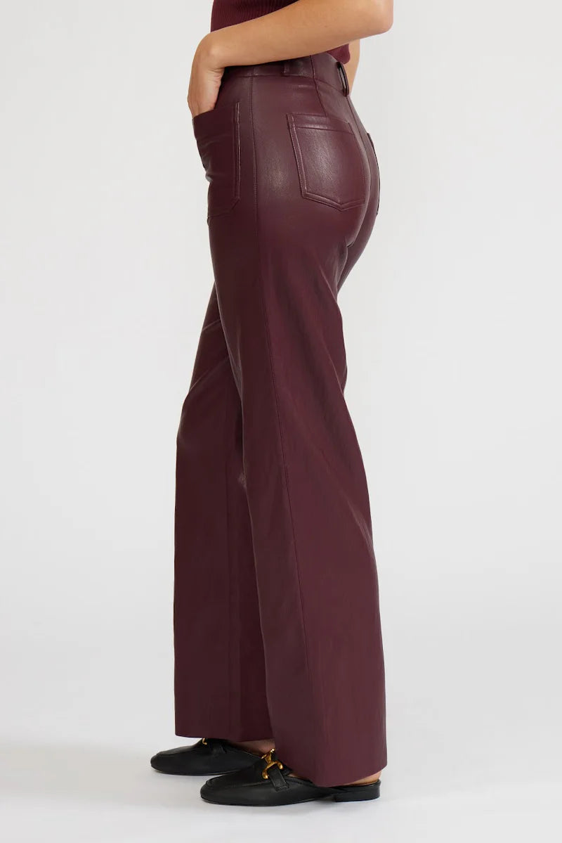 Reeve Faux Leather Pant