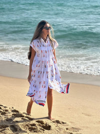 Remos Paddle Print Dress