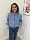 Denim Quilted Jacket