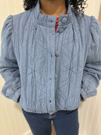 Denim Quilted Jacket