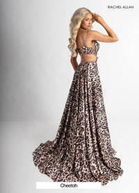 Cheetah Print Gown | RA-70963