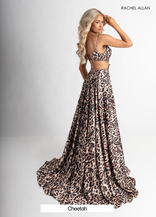 Cheetah Print Gown | RA-70963