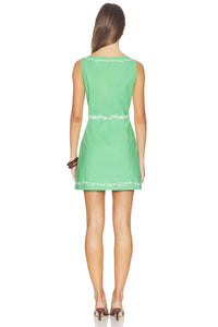 Tippi Embroidered Mini Dress