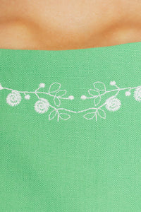 Tippi Embroidered Mini Dress
