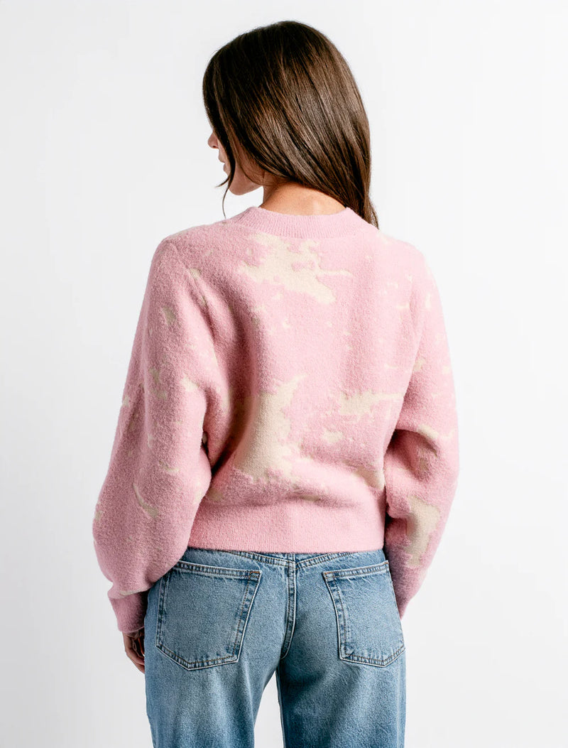 Carrara Sweater | Blush & Ecru