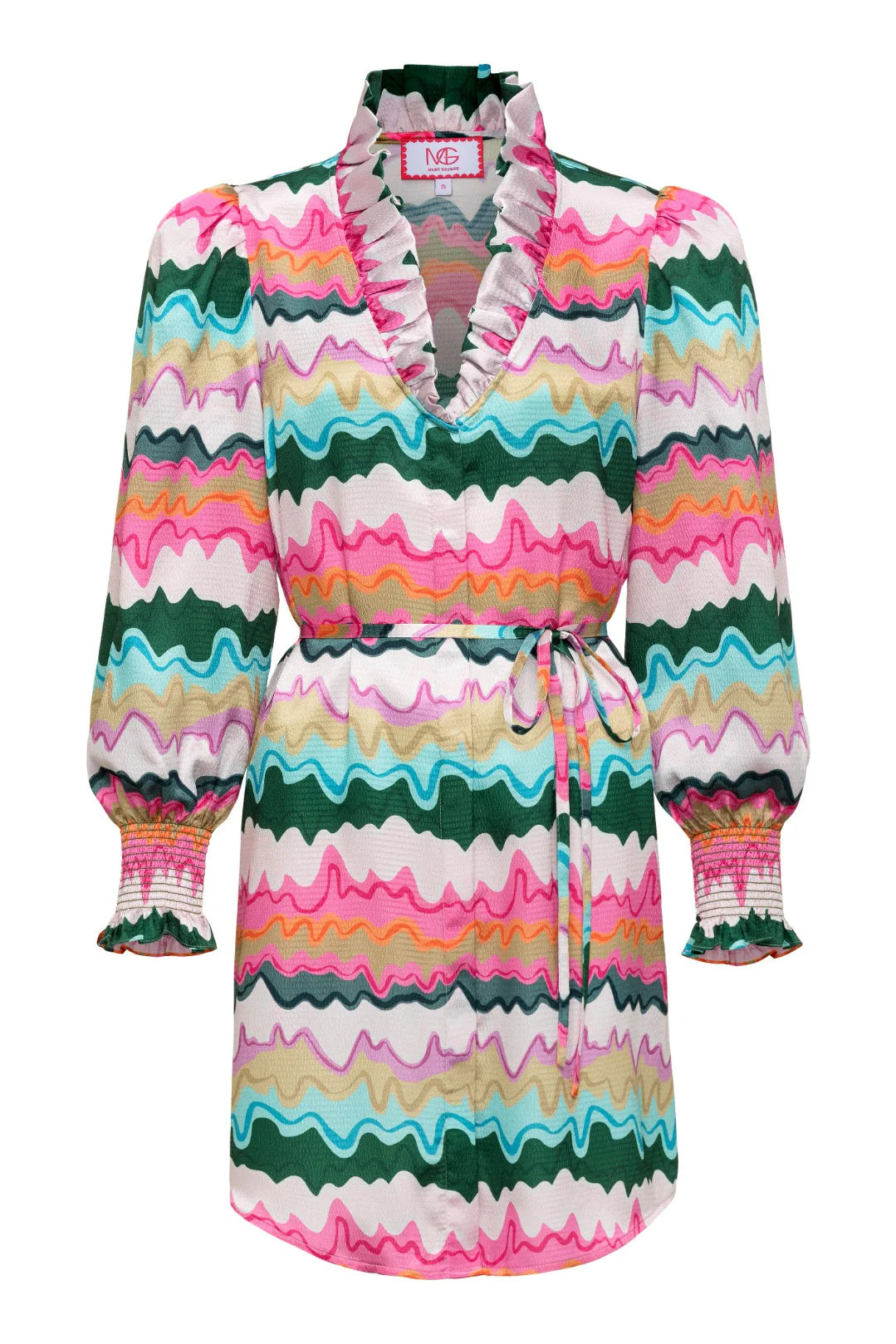 Harper Long Sleeve Dress | Arendell Abstract