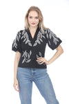 Mireille Floral Puff Sleeve Blouse